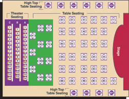CLO Cabaret Seating Chart