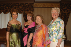 Linda Bucci, Coleen Travis, Norma Sobel and Maryann Boehm